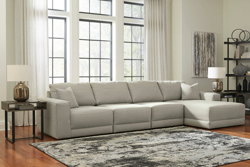 Next-Gen Gaucho Gray 4-Piece RAF Sectional - SET | 1830417 | 1830464 | 1830446(2) - Vega Furniture