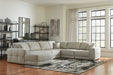 Next-Gen Gaucho Gray 6-Piece LAF Sectional - SET | 1830416 | 1830465 | 1830477 | 1830446(3) - Vega Furniture