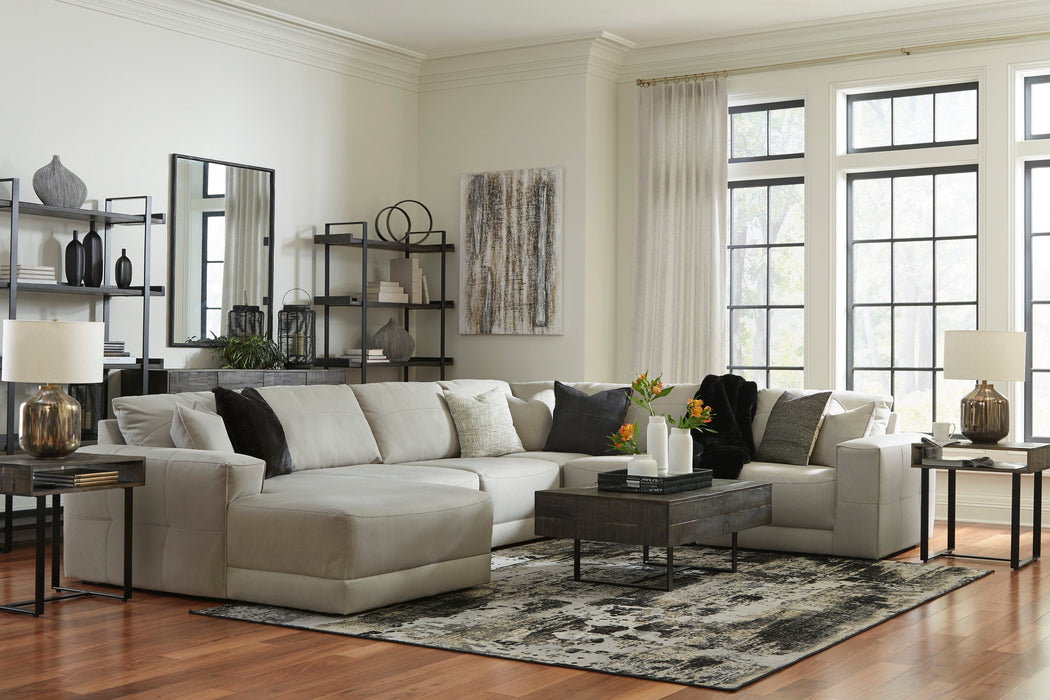 Next-Gen Gaucho Gray 6-Piece LAF Sectional - SET | 1830416 | 1830465 | 1830477 | 1830446(3) - Vega Furniture