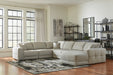 Next-Gen Gaucho Gray 6-Piece RAF Sectional - SET | 1830417 | 1830464 | 1830477 | 1830446(3) - Vega Furniture