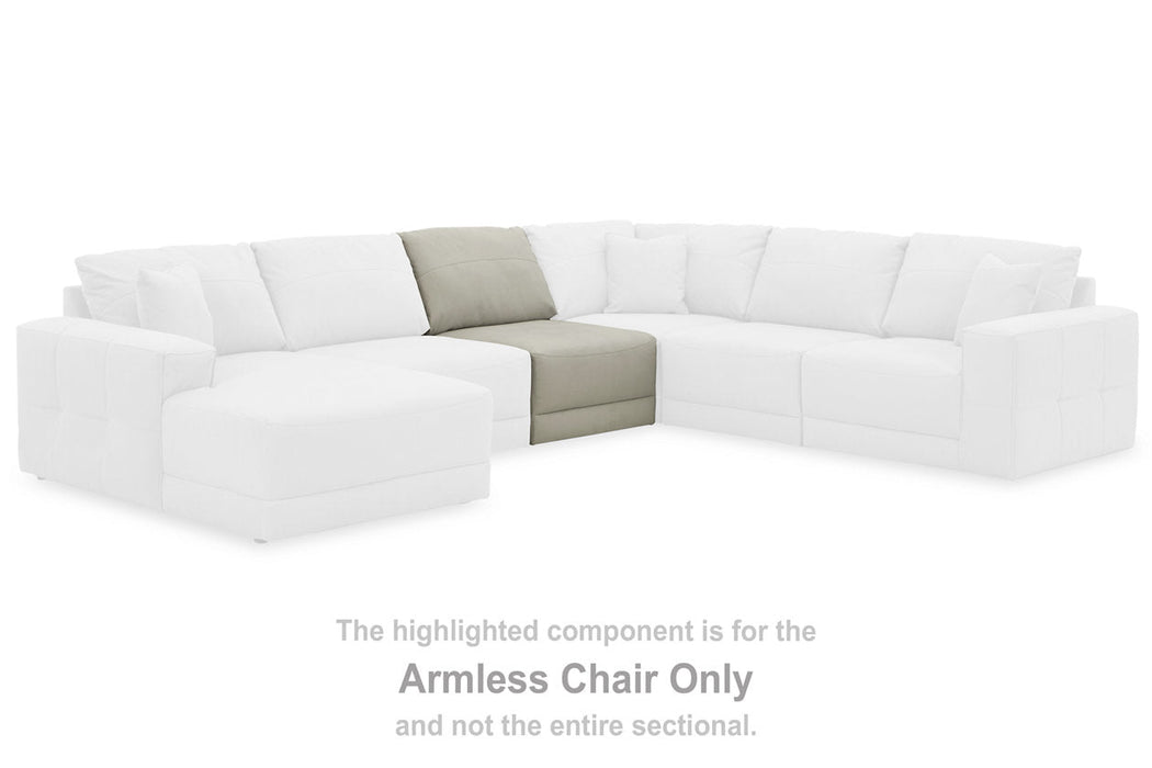 Next-Gen Gaucho Gray Armless Chair - 1830446 - Vega Furniture