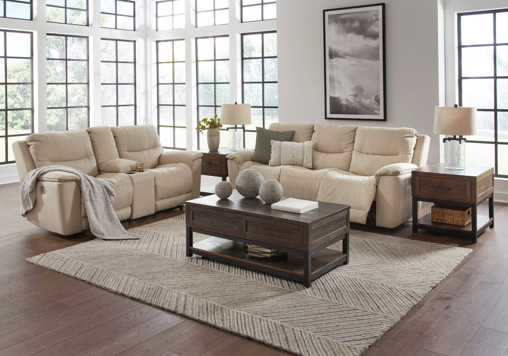 Next-Gen Gaucho Latte Power Reclining Living Room Set - SET | 6080715 | 6080718 - Vega Furniture