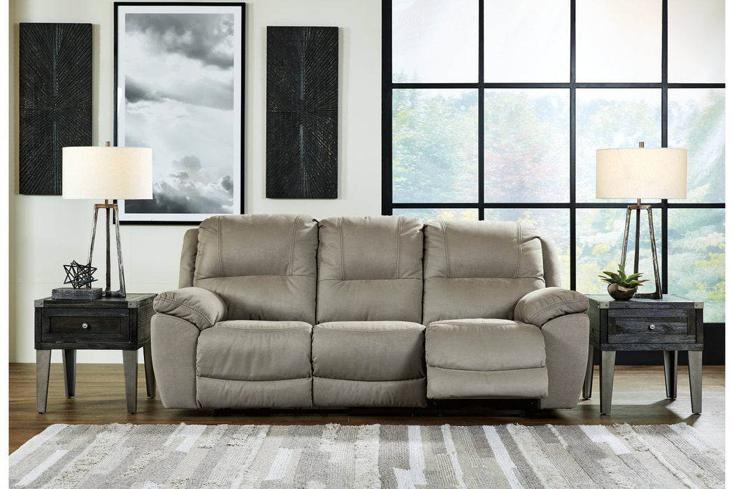 Next-Gen Gaucho Putty Power Reclining Sofa - 5420387 - Vega Furniture