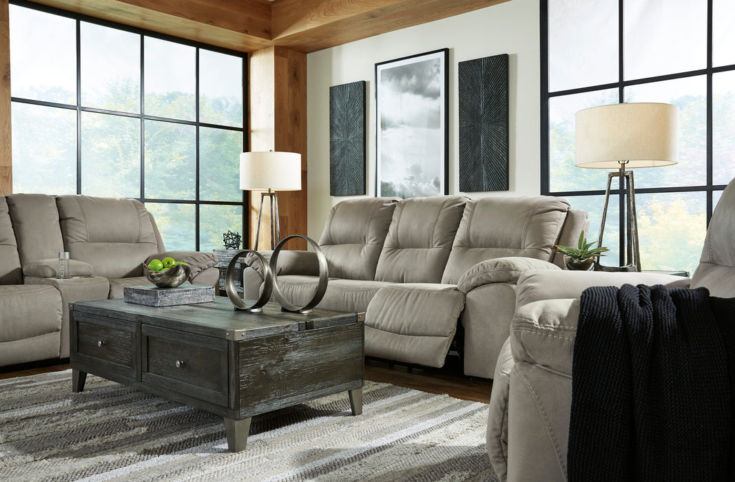 Next-Gen Gaucho Putty Reclining Living Room Set - SET | 5420388 | 5420394 | 5420352 - Vega Furniture