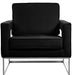 Noah Black Velvet Accent Chair - 510Black - Vega Furniture