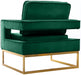 Noah Green Velvet Accent Chair - 511Green - Vega Furniture