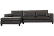 Nokomis Charcoal LAF Sectional - SET | 8772116 | 8772167 | 8772108 - Vega Furniture