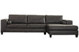 Nokomis Charcoal RAF Sectional - SET | 8772117 | 8772166 - Vega Furniture