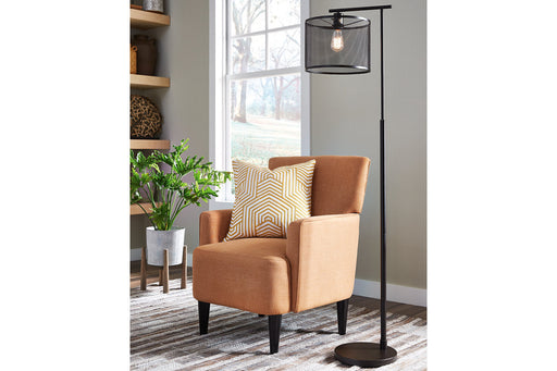 Nolden Bronze Finish Floor Lamp - L206011 - Vega Furniture
