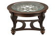 Norcastle Dark Brown Coffee Table - T499-0 - Vega Furniture