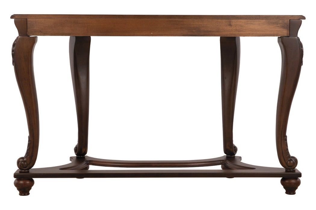 Norcastle Dark Brown Sofa/Console Table - T499-4 - Vega Furniture