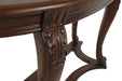 Norcastle Dark Brown Sofa/Console Table - T499-4 - Vega Furniture