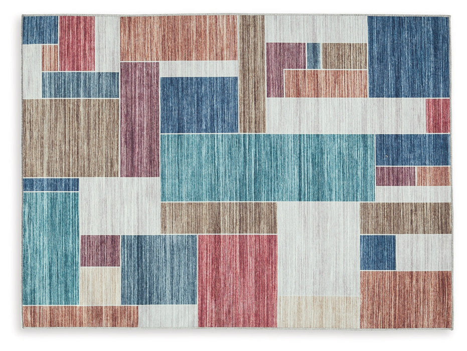 Numore Multi Medium Rug - R406662 - Vega Furniture