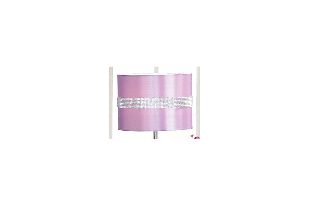 Nyssa Purple Table Lamp - L801524 - Vega Furniture