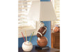 Nyx Brown/Orange Table Lamp - L815714 - Vega Furniture