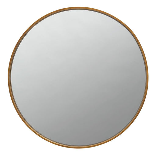 O'malley Brass Round Mirror - 961488 - Vega Furniture
