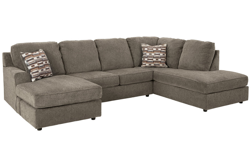 O'Phannon Putty RAF Sectional - SET | 2940202 | 2940217 | 2940211 - Vega Furniture