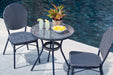 Odyssey Blue Blue Outdoor Table and Chairs, Set of 3 - P216-050 - Vega Furniture