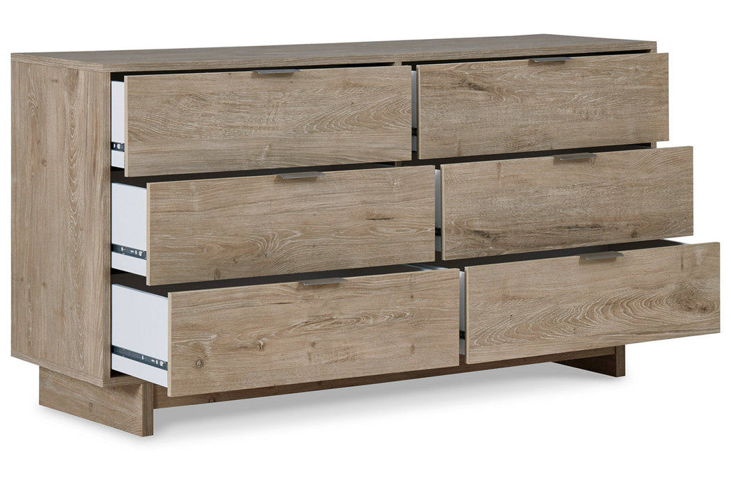 Oliah Natural Dresser - EB2270-231 - Vega Furniture