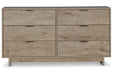 Oliah Natural Dresser - EB2270-231 - Vega Furniture