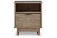 Oliah Natural Nightstand - EB2270-291 - Vega Furniture