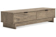 Oliah Natural Storage Bench - EA2270-150 - Vega Furniture