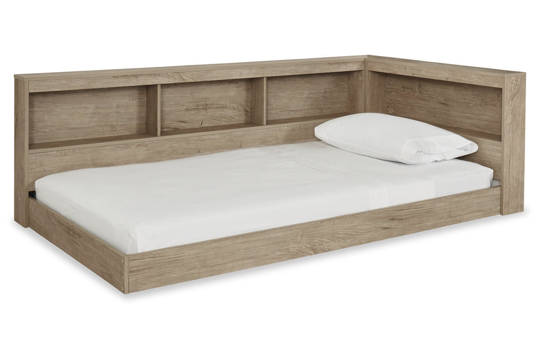 Oliah Natural Twin Bookcase Storage Bed - SET | EB2270-163 | EB2270-182 - Vega Furniture