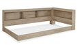 Oliah Natural Twin Bookcase Storage Bed - SET | EB2270-163 | EB2270-182 - Vega Furniture