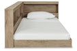 Oliah Natural Twin Bookcase Storage Bed - SET | EB2270-163 | EB2270-182 - Vega Furniture