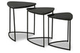 Olinmere Black Accent Table, Set of 3 - A4000539 - Vega Furniture