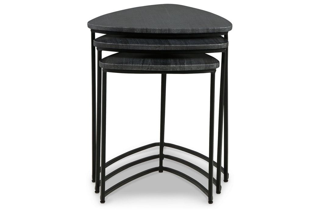 Olinmere Black Accent Table, Set of 3 - A4000539 - Vega Furniture