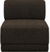 Ollie Boucle Fabric Living Room Chair Brown - 118Brown-Armless - Vega Furniture