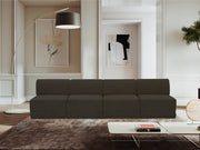 Ollie Boucle Fabric Sofa Brown - 118Brown-S120 - Vega Furniture