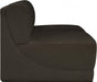 Ollie Boucle Fabric Sofa Brown - 118Brown-S60 - Vega Furniture