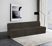 Ollie Boucle Fabric Sofa Brown - 118Brown-S90 - Vega Furniture