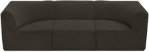 Ollie Boucle Fabric Sofa Brown - 118Brown-S98 - Vega Furniture