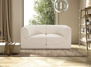 Ollie Boucle Fabric Sofa Cream - 118Cream-S68 - Vega Furniture