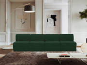 Ollie Boucle Fabric Sofa Green - 118Green-S120 - Vega Furniture