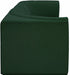 Ollie Boucle Fabric Sofa Green - 118Green-S128 - Vega Furniture
