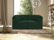 Ollie Boucle Fabric Sofa Green - 118Green-S68 - Vega Furniture