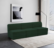 Ollie Boucle Fabric Sofa Green - 118Green-S90 - Vega Furniture