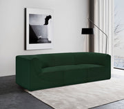 Ollie Boucle Fabric Sofa Green - 118Green-S98 - Vega Furniture
