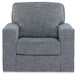 Olwenburg Denim Swivel Accent Chair - A3000652 - Vega Furniture