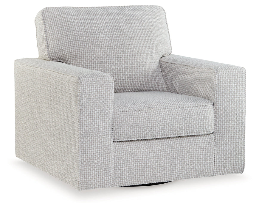 Olwenburg Taupe Swivel Accent Chair - A3000650 - Vega Furniture