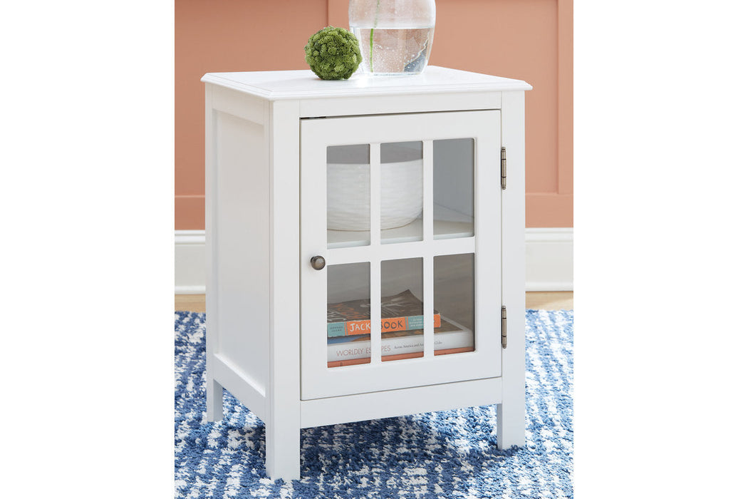 Opelton White Accent Cabinet - A4000377 - Vega Furniture