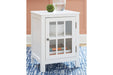 Opelton White Accent Cabinet - A4000377 - Vega Furniture