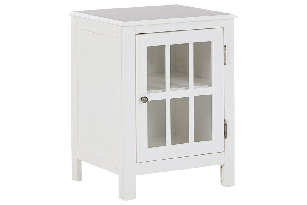 Opelton White Accent Cabinet - A4000377 - Vega Furniture