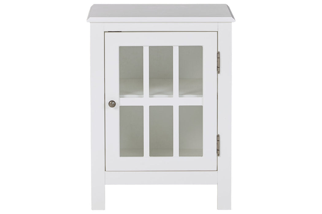 Opelton White Accent Cabinet - A4000377 - Vega Furniture