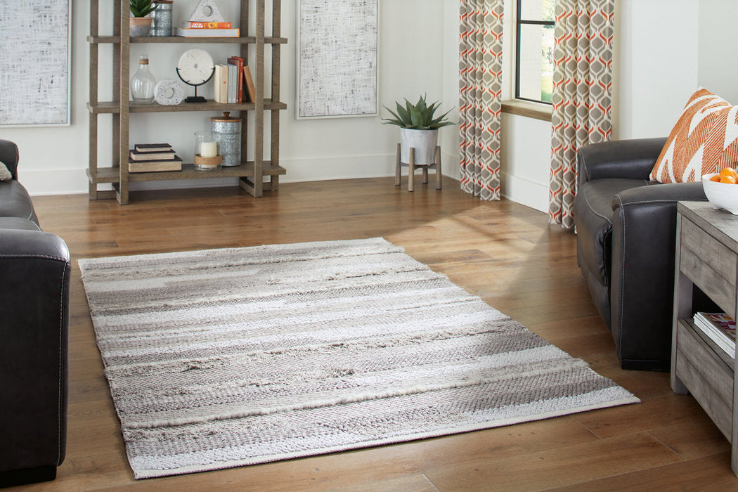 Oranford Stone Large Rug - R405091 - Vega Furniture