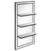 Oriel 3-Shelf Rectangle Wall Mirror - 961631 - Vega Furniture